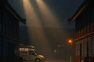 《冰川邮差》雪原上一串脚印延伸的封面
